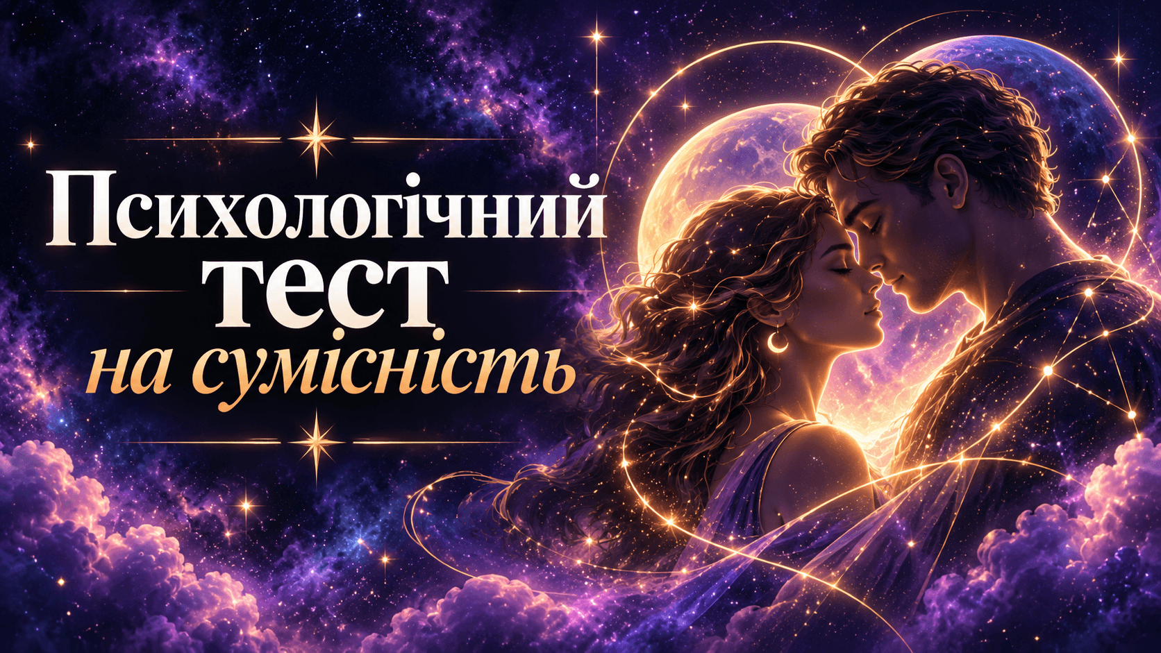 Психологічний тест на сумісність пари онлайн із результатом за п’ятьма сферами