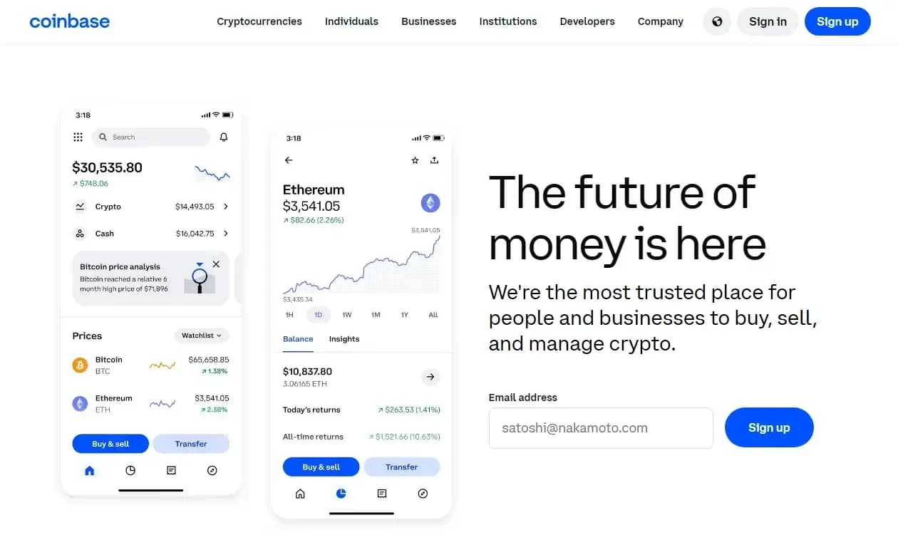 Огляд криптобіржі Coinbase
