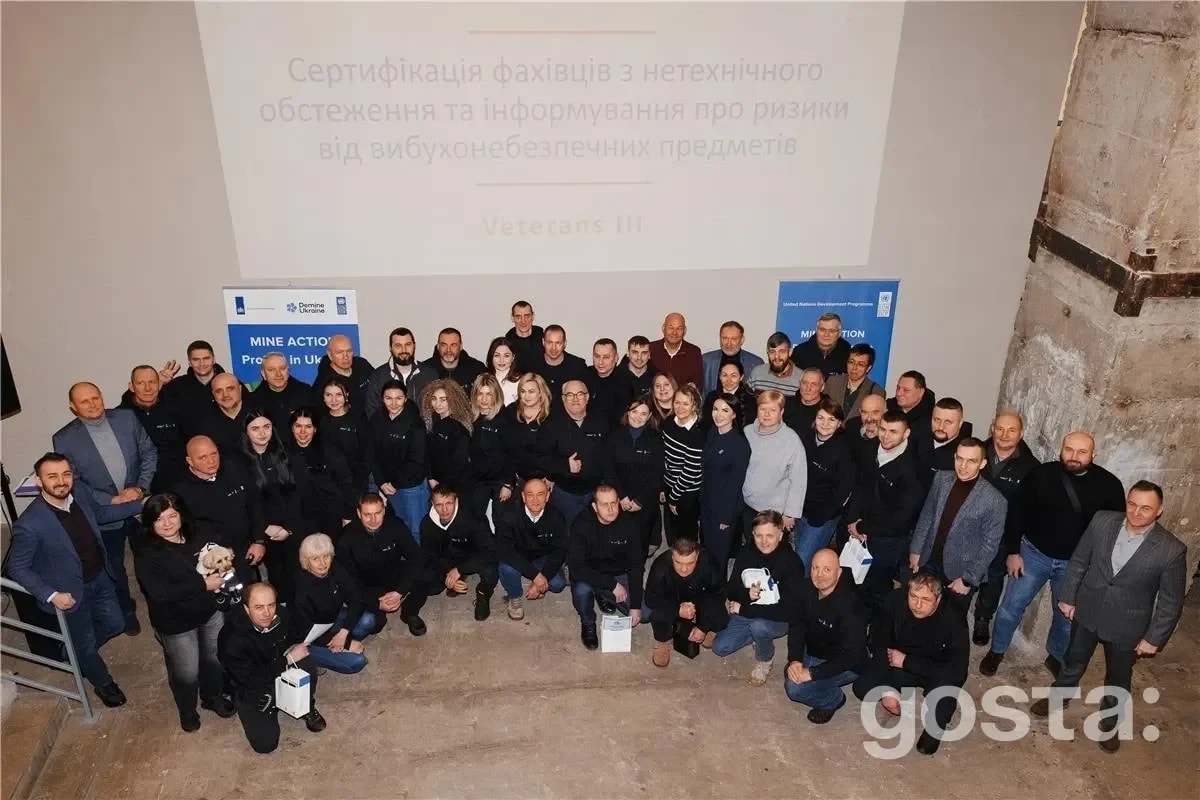 10 команд для гуманітарного розмінування на Харківщині: як 40 ветеранів стартують із 12-місячними контрактами