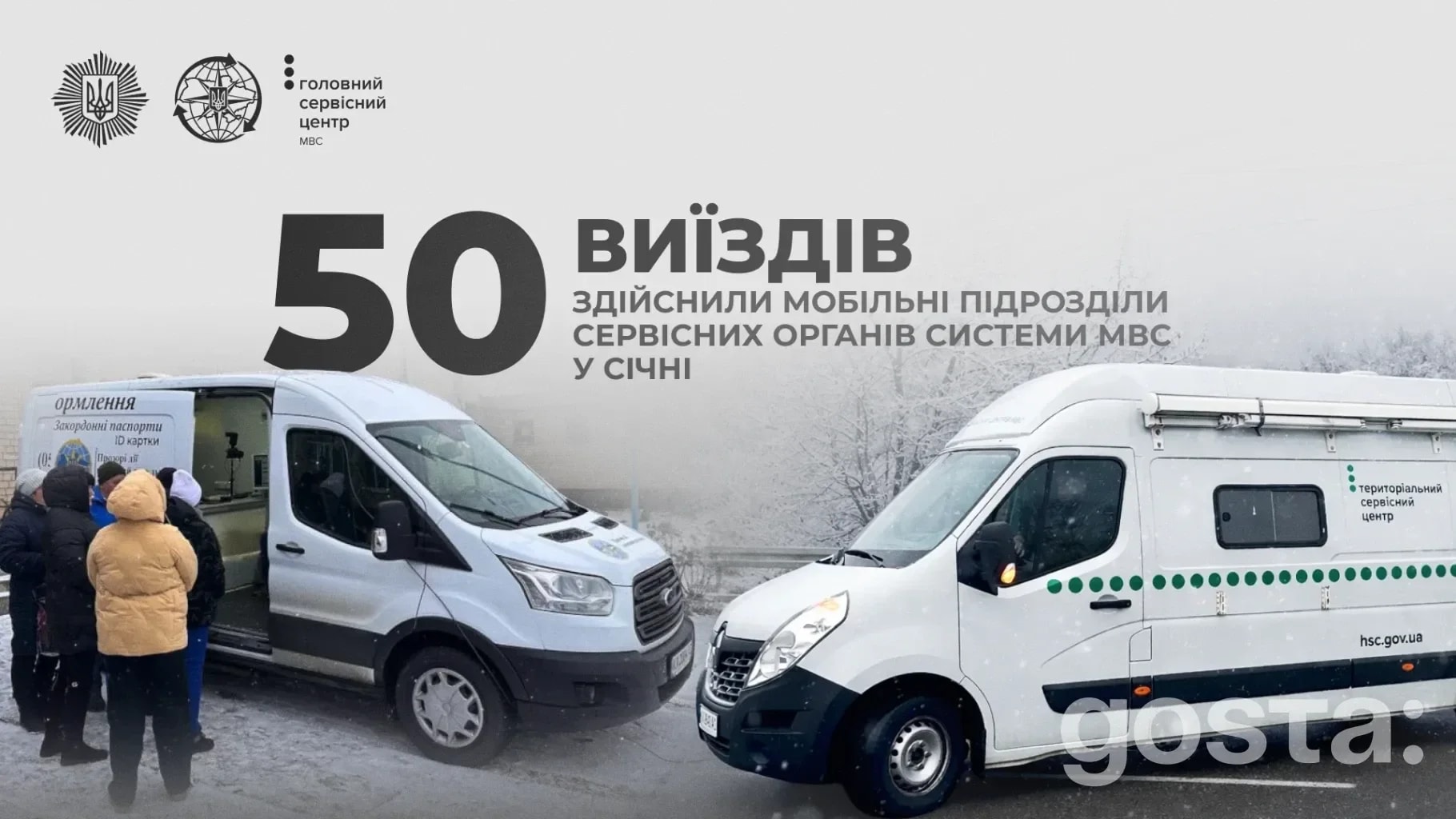 Сервісні послуги поруч із людьми: Клименко про 50+ виїздів мобільних бригад МВС до прифронту