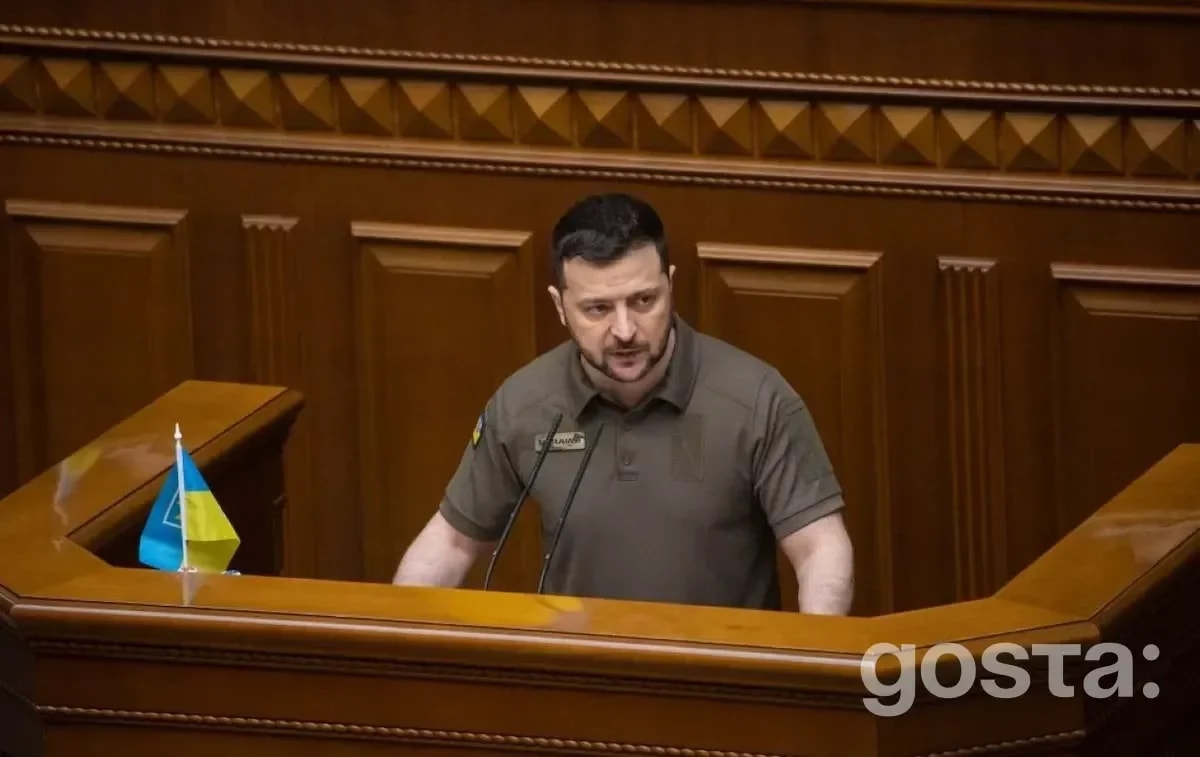 Емоційний виступ Зеленського у Верховній Раді – підсумки 2022 року