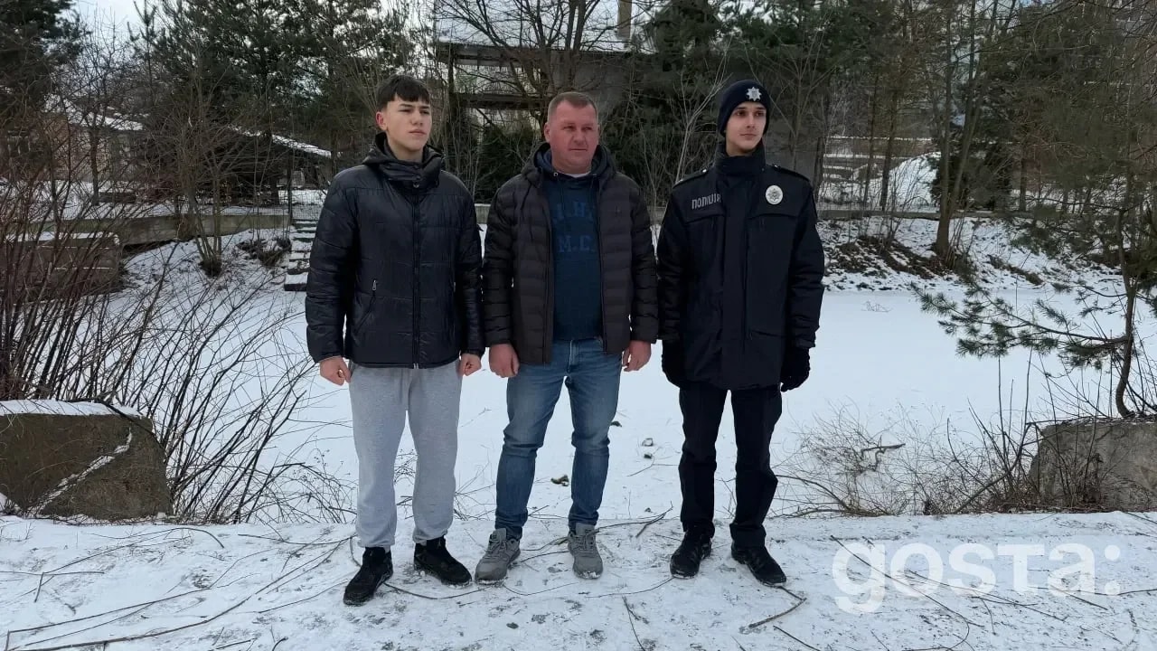 Роман Пліхтяк врятував чотирьох дітей, що провалилися під кригу: хронологія подій у Коломиї