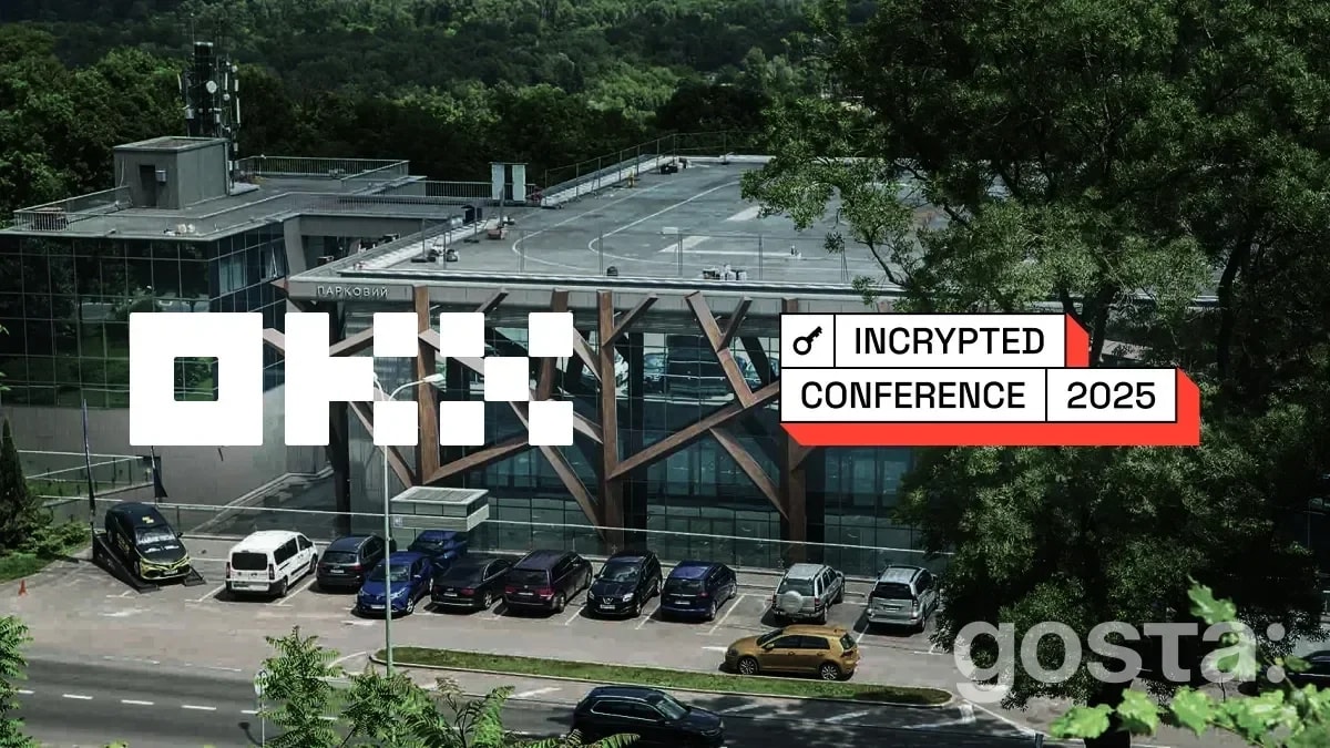 OKX стане платиновим спонсором Incrypted Conference 2025 у Києві