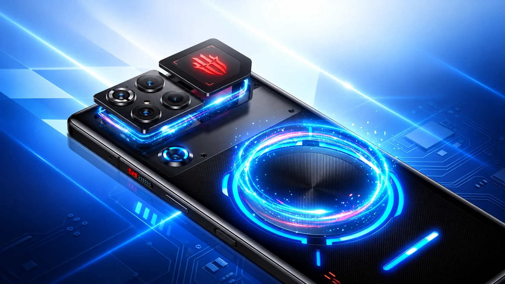 Ігровий смартфон REDMAGIC 12 Pro+ із прозорими елементами корпусу й активним охолодженням