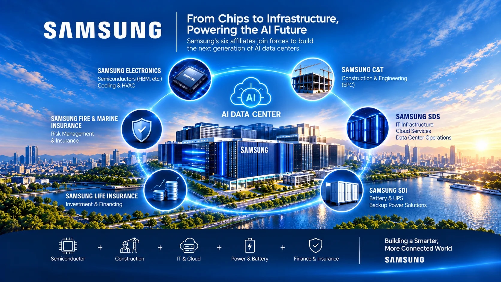 Samsung вкладає $1 млрд у Helix – ШІ тепер упирається в електрику