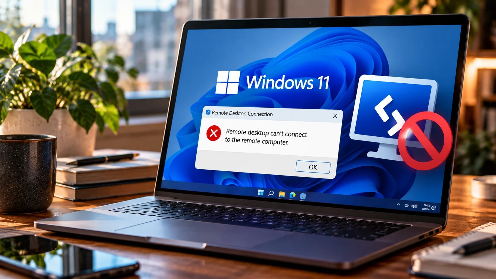 Помилка віддаленого робочого столу Windows 11 після KB5124010 - код 0xC000000D та проблема підключення Remote Desktop