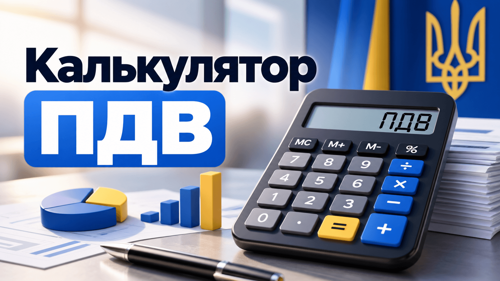 Калькулятор ПДВ онлайн – нарахування та виділення ПДВ із суми