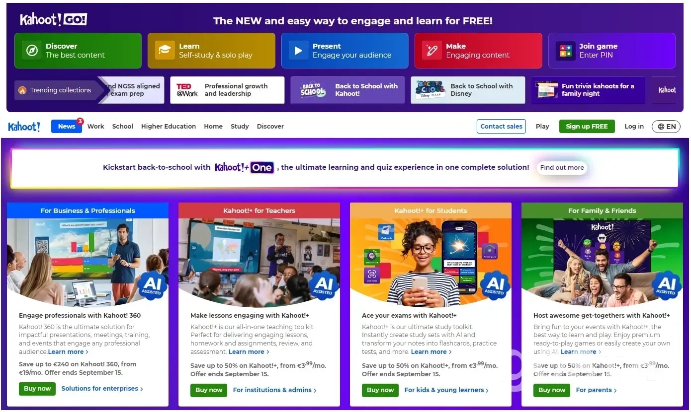 How to use Kahoot