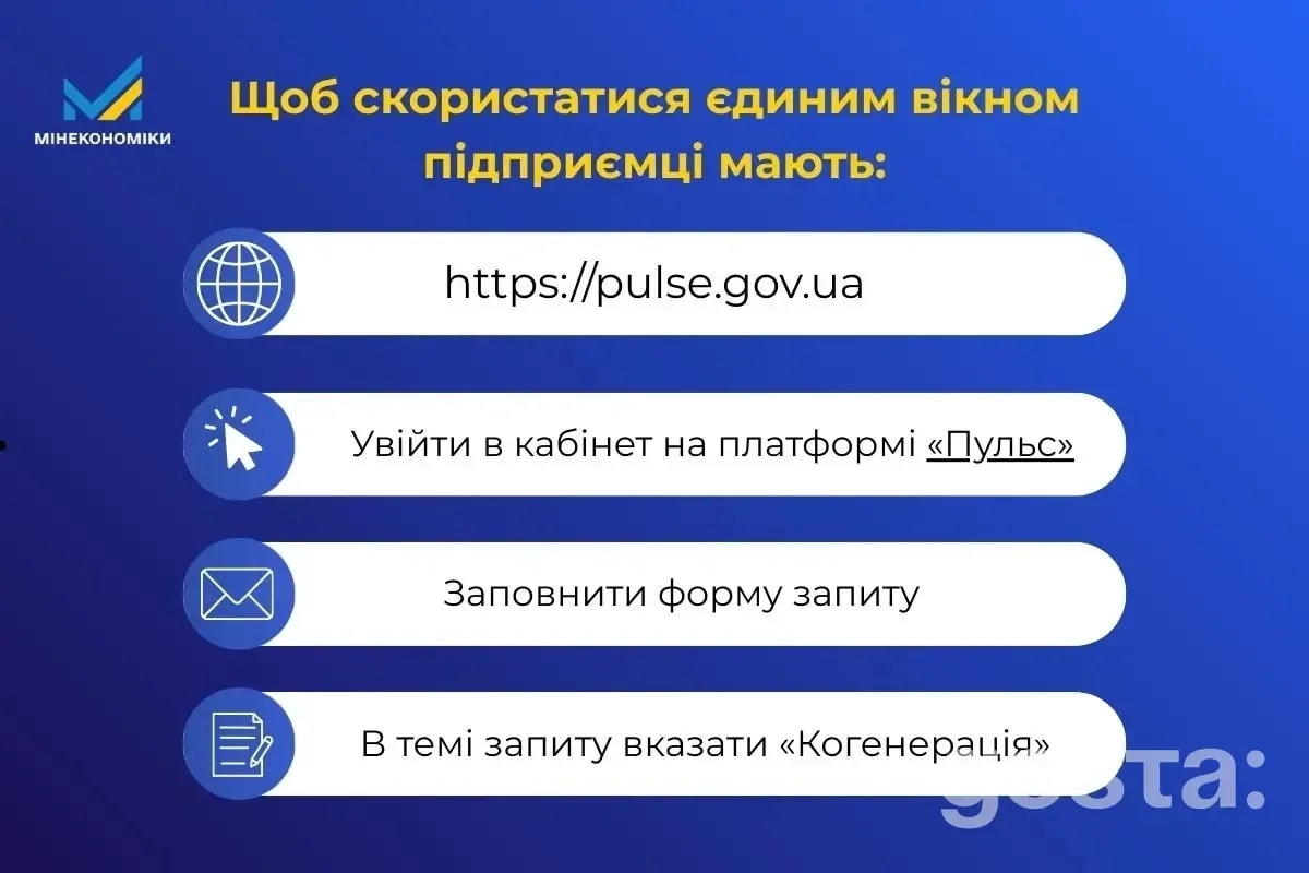 Розподілена генерація: Мінекономіки запустило єдине вікно запитів у «Пульсі» – як отримати пріоритет