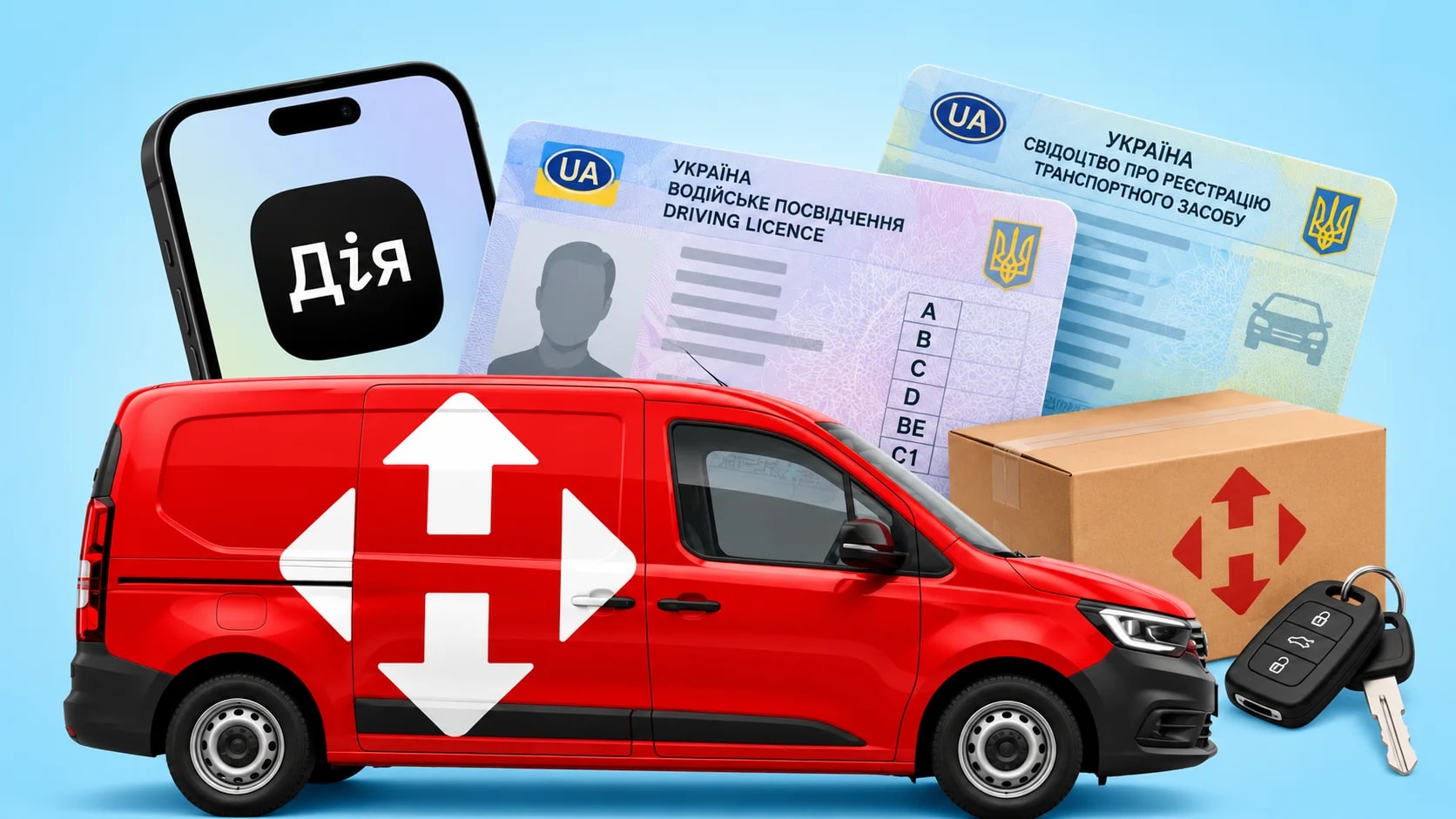 Доставка посвідчення водія Новою поштою: інструкція в Дії - як замовити доставку
