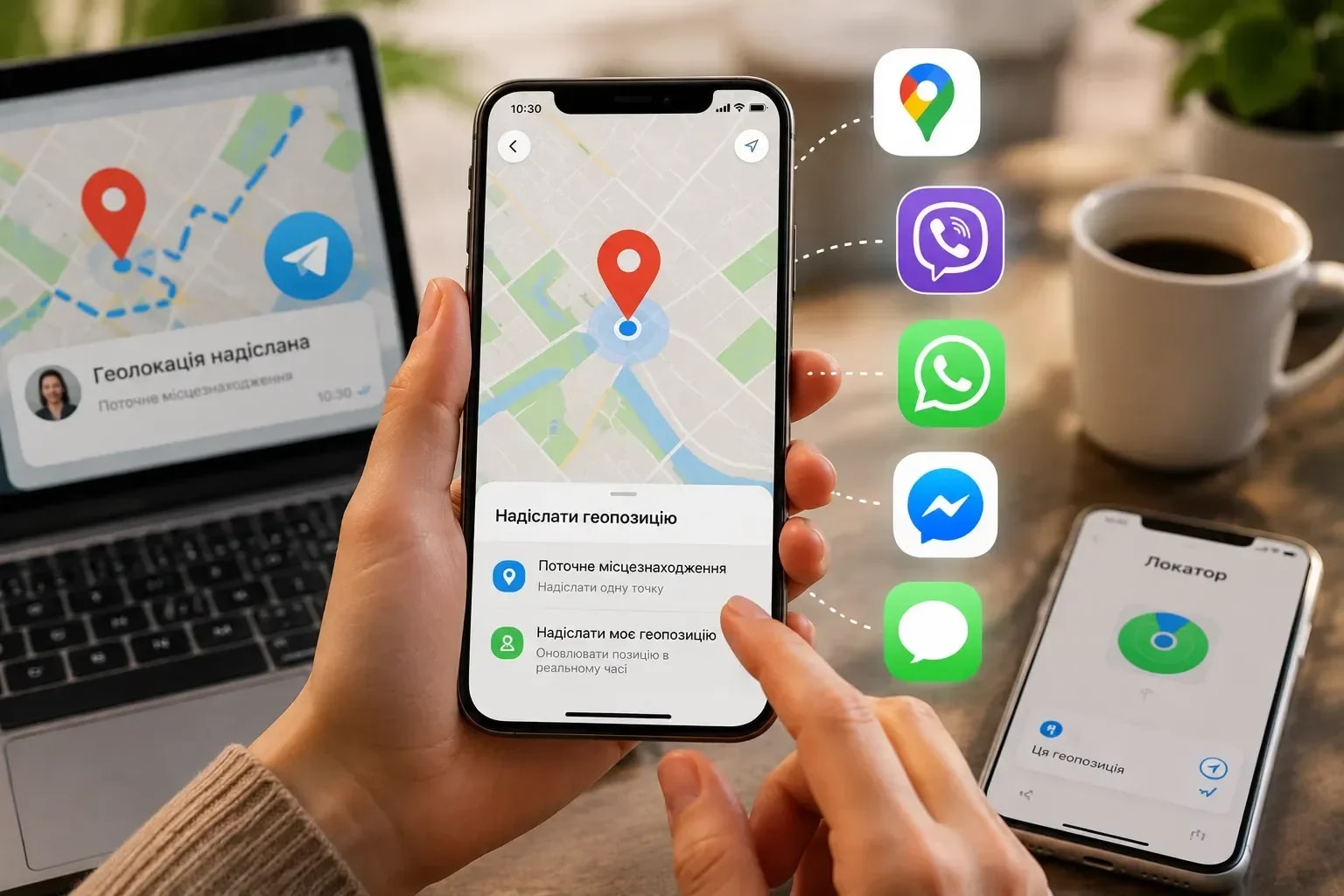 Як скинути геолокацію з телефона: iPhone, Android і месенджери - покрокові інструкції