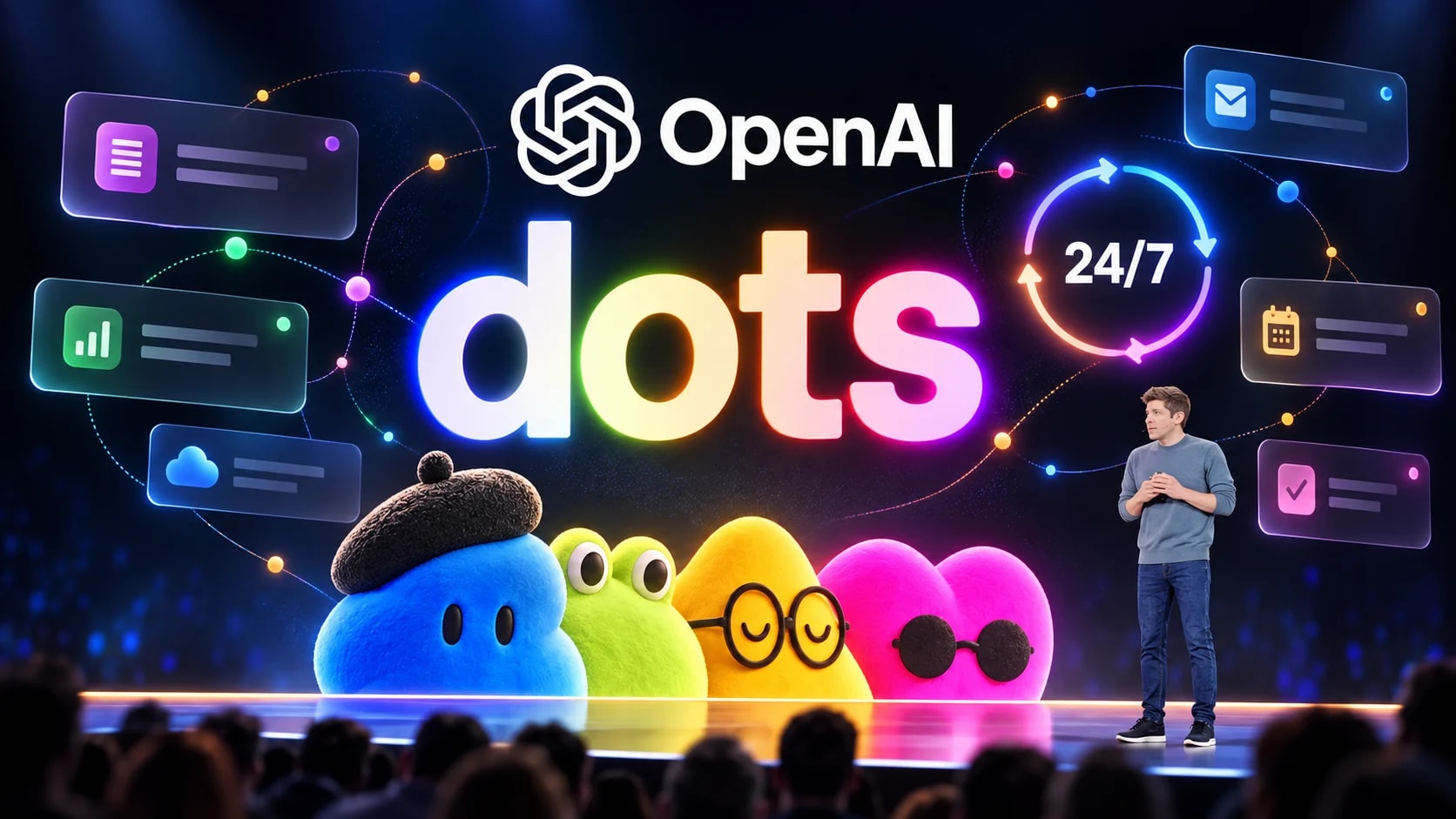OpenAI запустила Dots – ШІ працює за вас 24/7 без постійних промптів