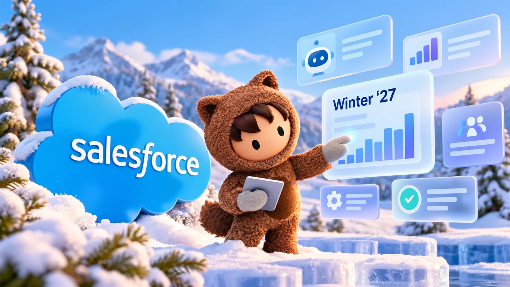 Оновлення Salesforce Winter 27 - штучний інтелект, автоматизація продажів і корпоративні цифрові сервіси