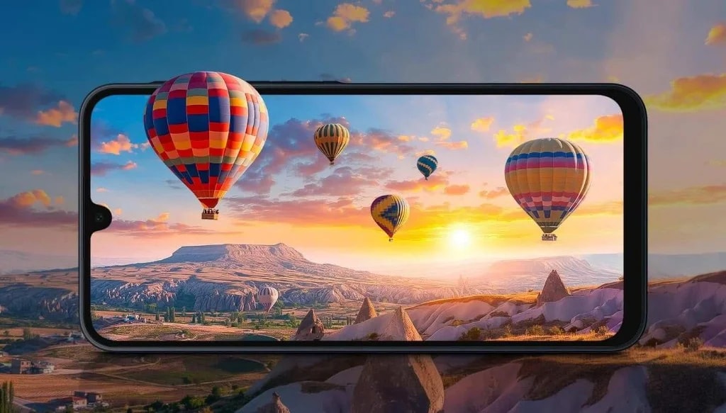 Samsung Galaxy A16 — яскравий Super AMOLED дисплей (ілюстрація)