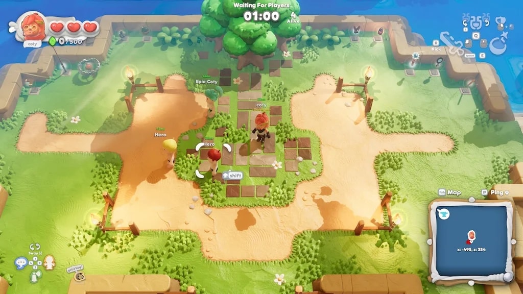 Scramble Knights Online Xbox Game Pass 26 жовтня 2026 - кооперативна RPG на чотирьох, підземелля та світ Терракот