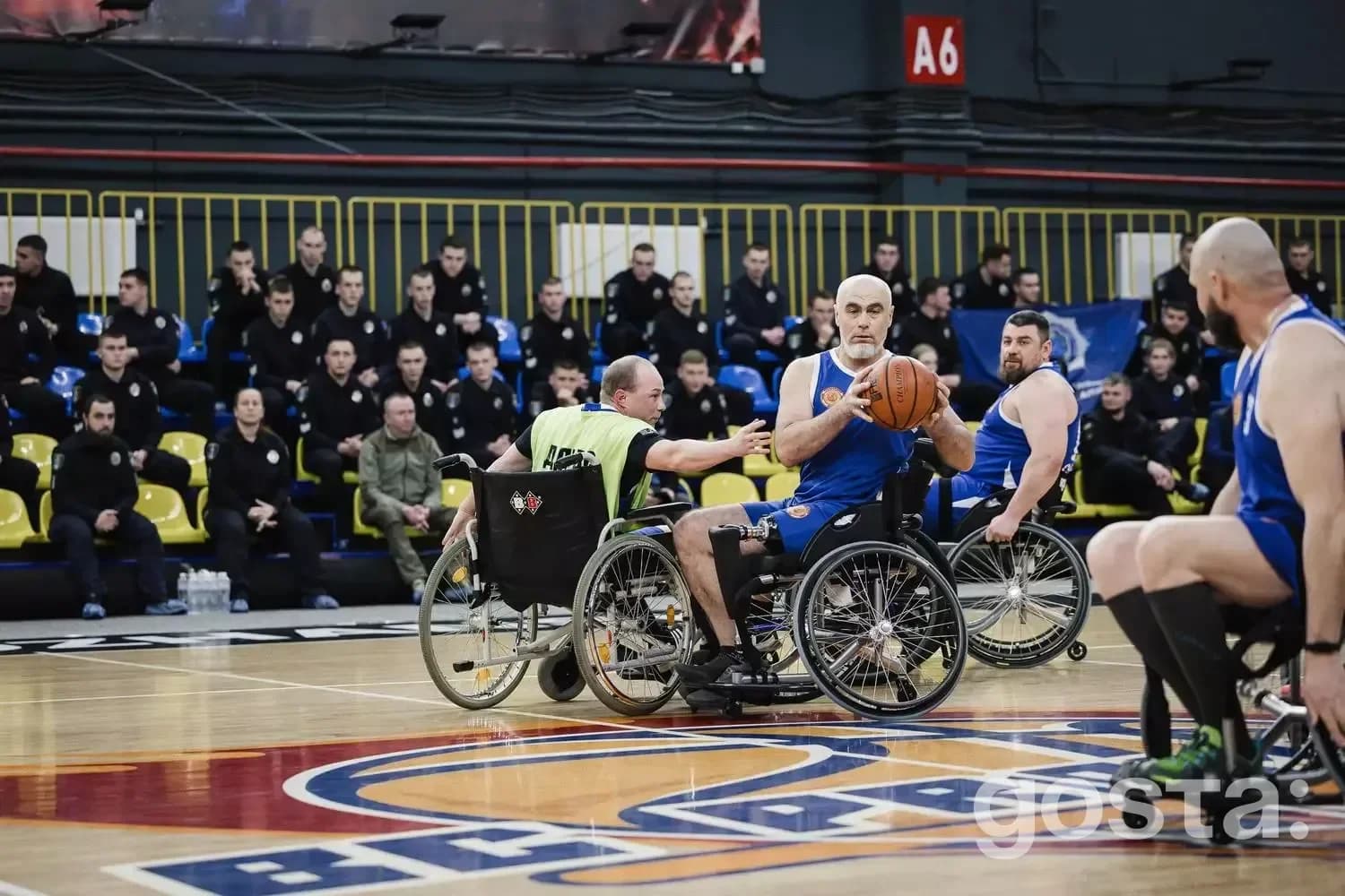Veterans’ Bask team presentation: adaptive basketball champions showcasing resilience and unity in sports and life.
