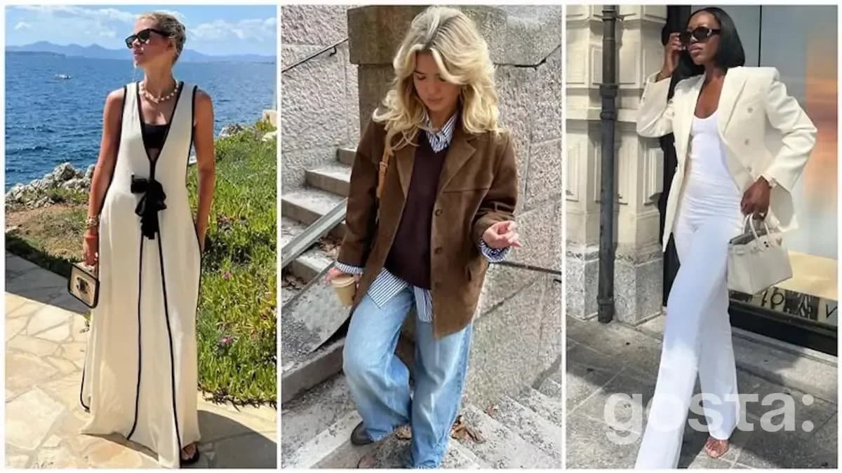 Women’s Look In Old Money Style