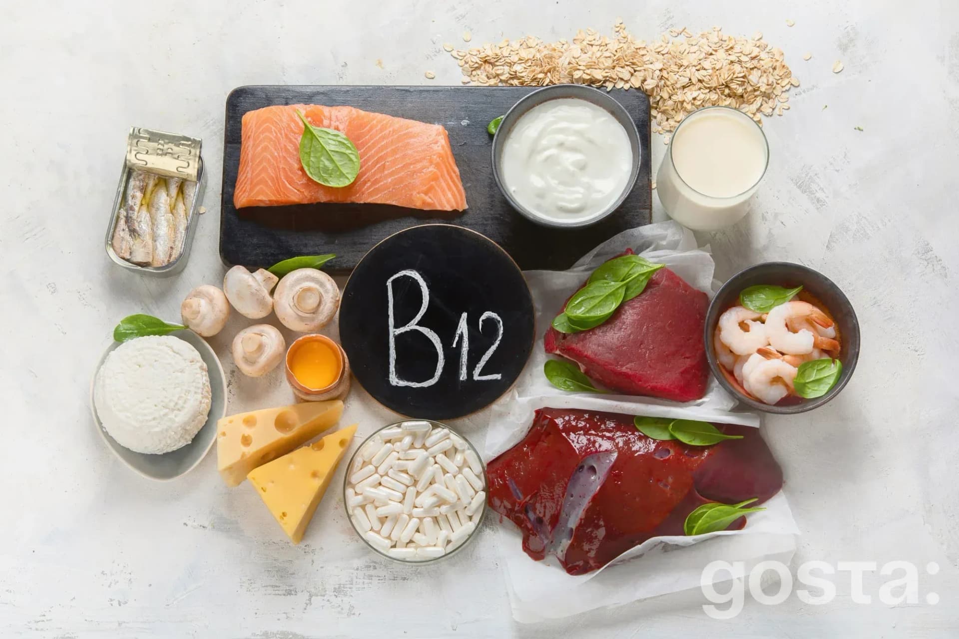 Foods high in vitamin B12