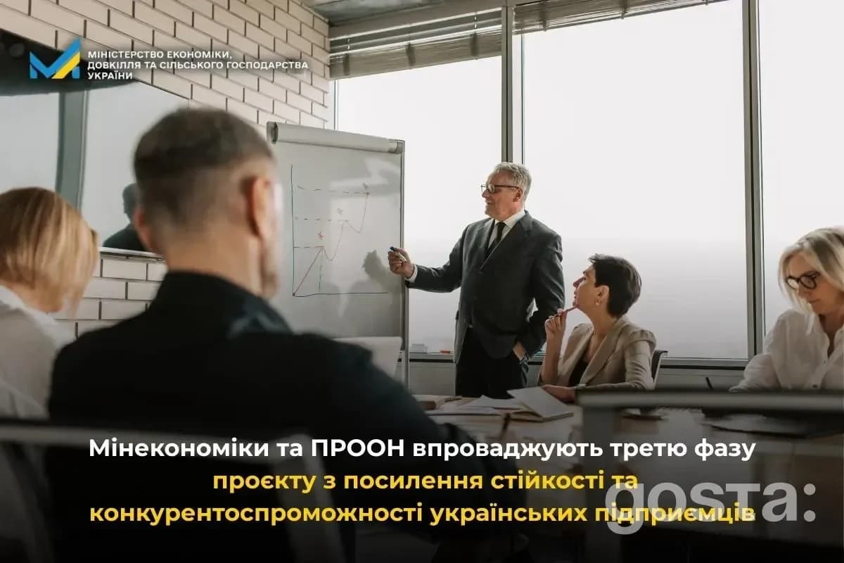 ПРООН і Мінекономіки запускають план 2025-2028: як бізнес-об’єднання ММСП отримають системну підтримку?