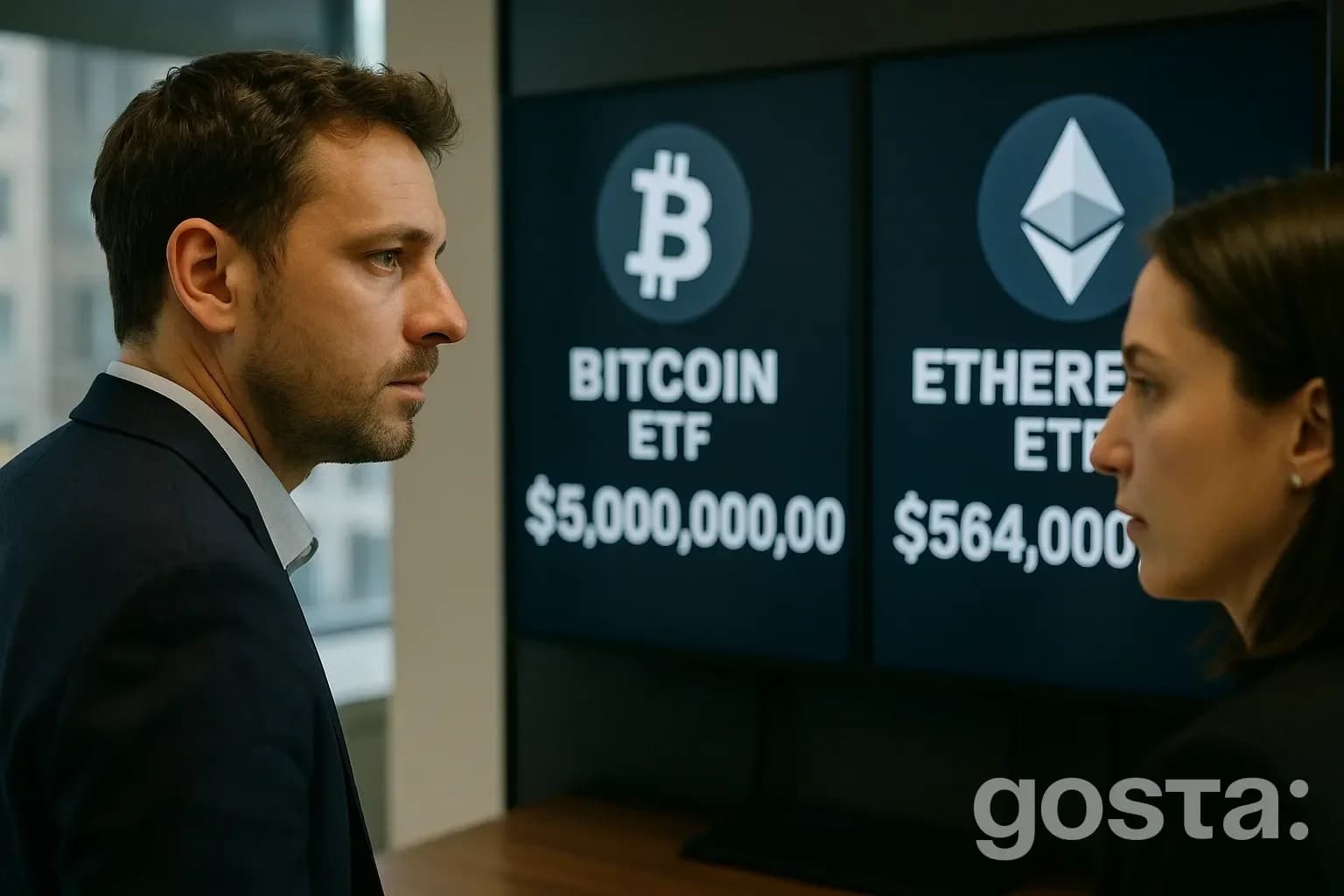 Травень 2025: Приплив капіталу в спотові біткоїн- та Ethereum-ETF зростає