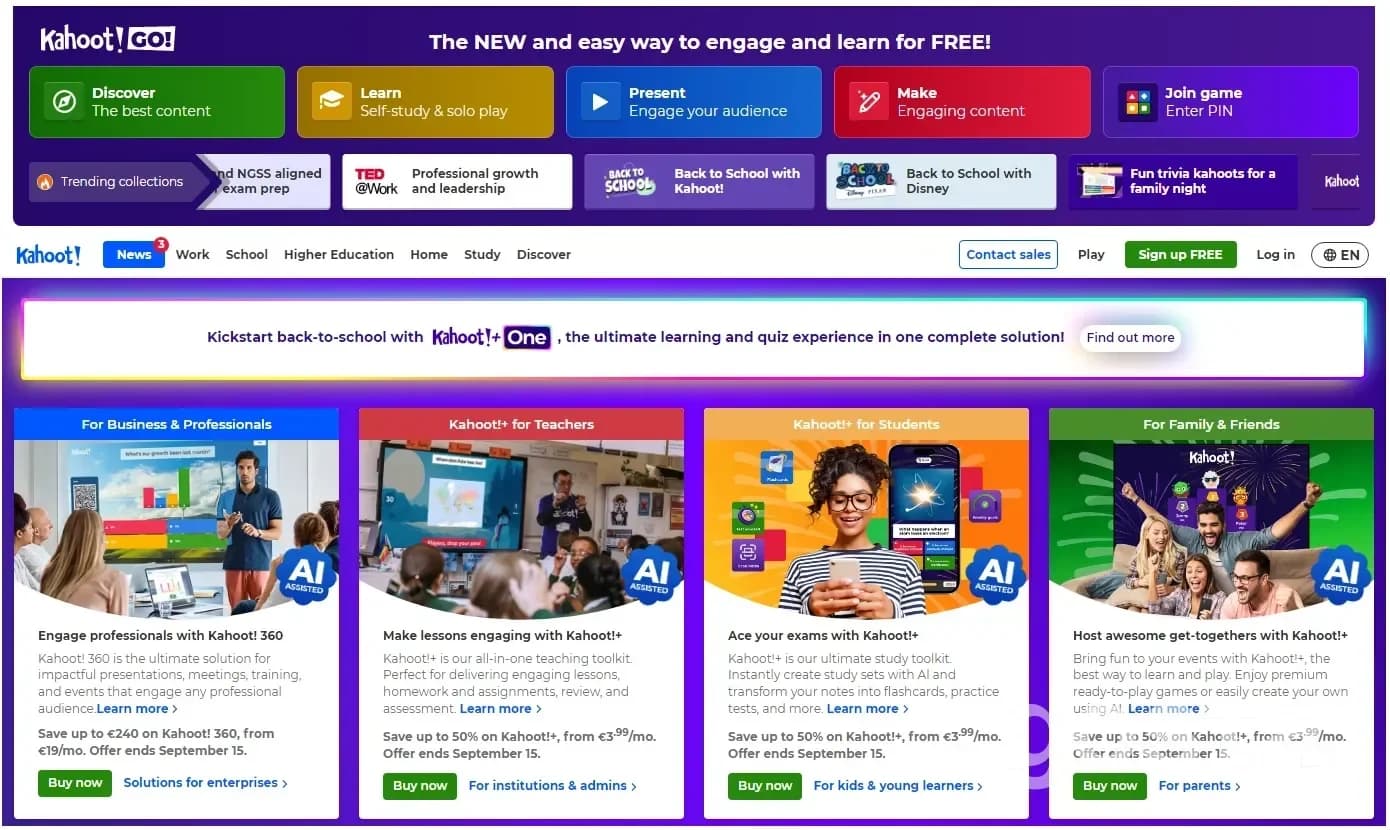 How to use Kahoot