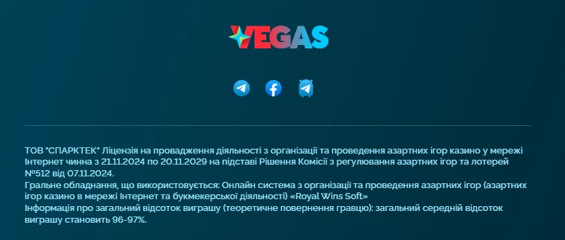 ігри казино Vegas – слоти, новинки та популярні категорії