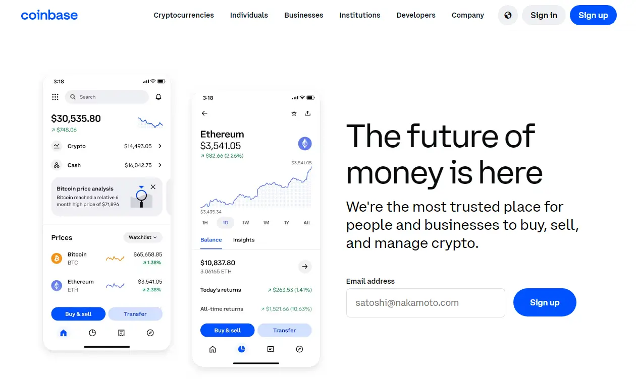 Огляд криптобіржі Coinbase