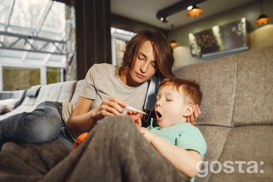 Як збити високу температуру у дитини