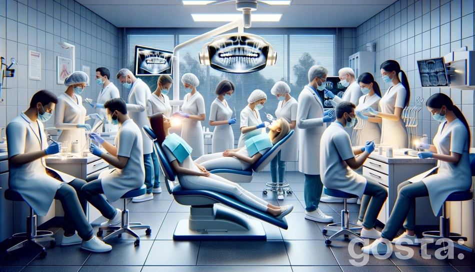 Фото усміхненого стоматолога з тематикою Міжнародного дня стоматолога