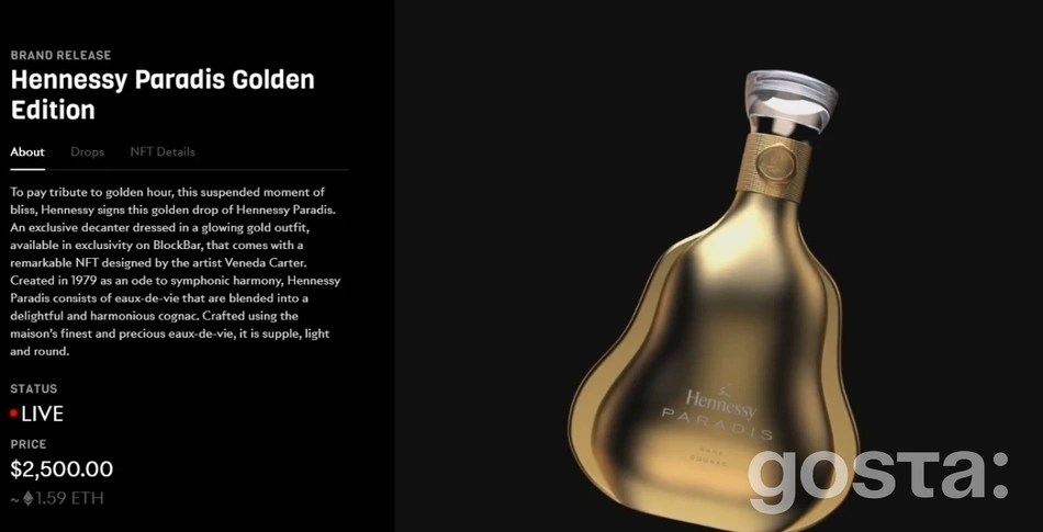 Hennessy Paradis Golden Edition