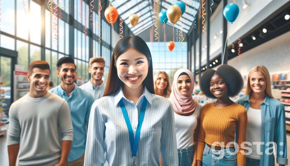 Ілюстрація з символічним зображенням подяки клієнтам