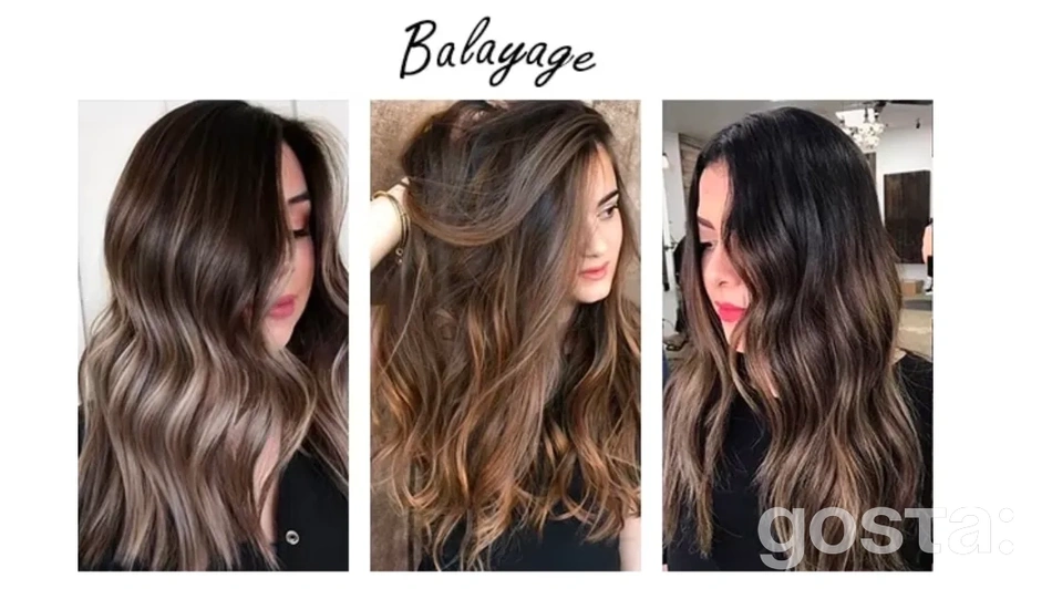 Фарбування волосся в техніці балаяж