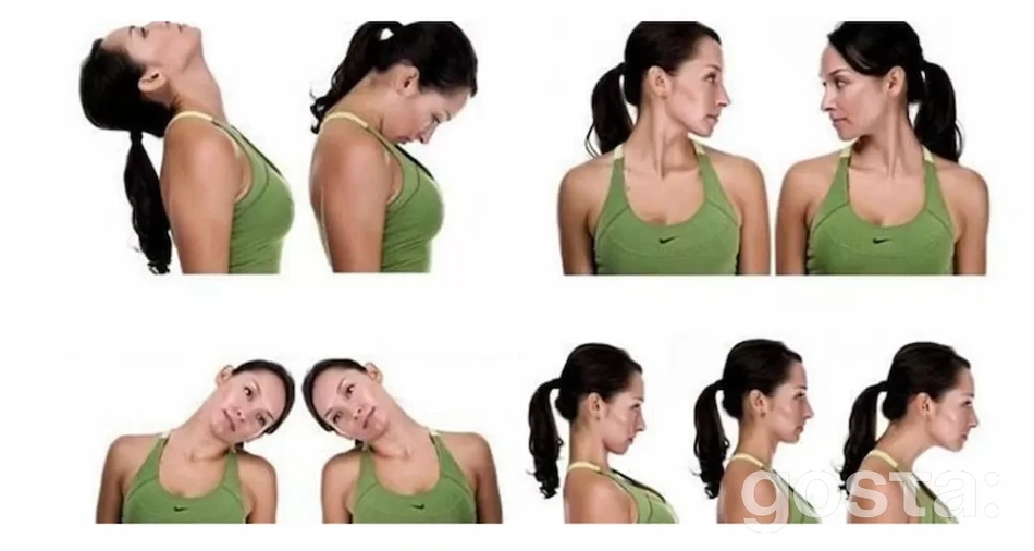 Вправи для шиї – 5 ефективних вправ для здорової шиї