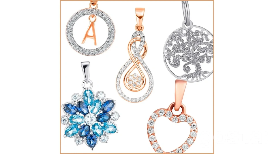 Купити подарунок прикрасу на 8 березня – золото чи срібло, класичні форми або сучасні тренди