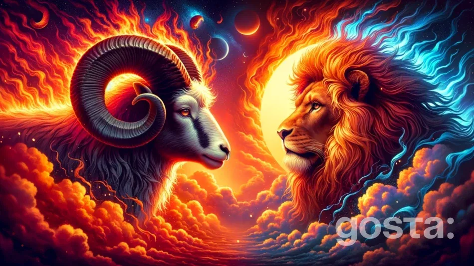 Aries and Leo Compatibility 2024 - Guide