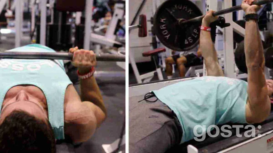 Жим лежачи: техніка виконання