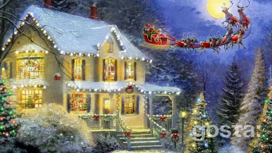 Christmas postcard 3