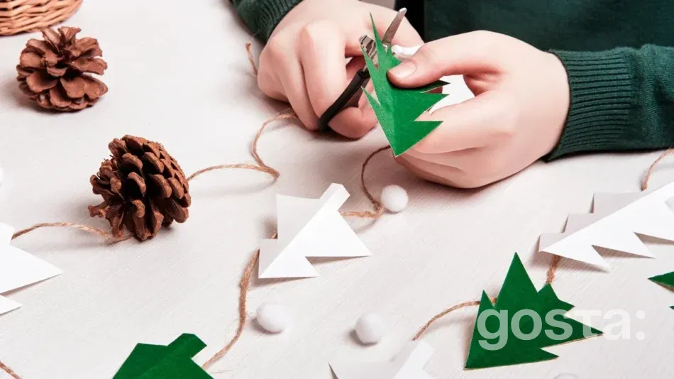 How to make a garland with your own hands?