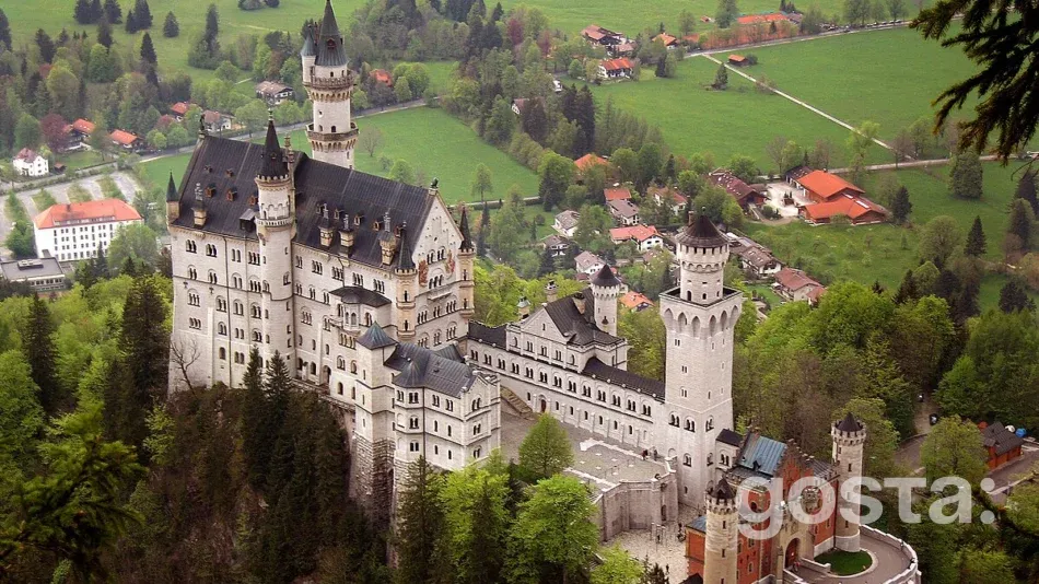 Замок Нойшванштайн: цікаві факти