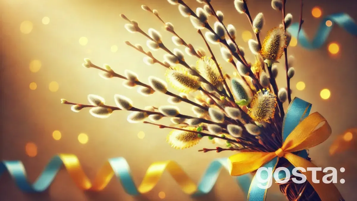 Вітання з Вербною неділею картинки