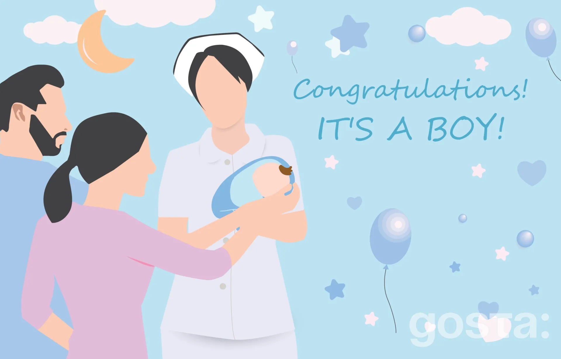 How to warmly congratulate someone on the birth of a son?