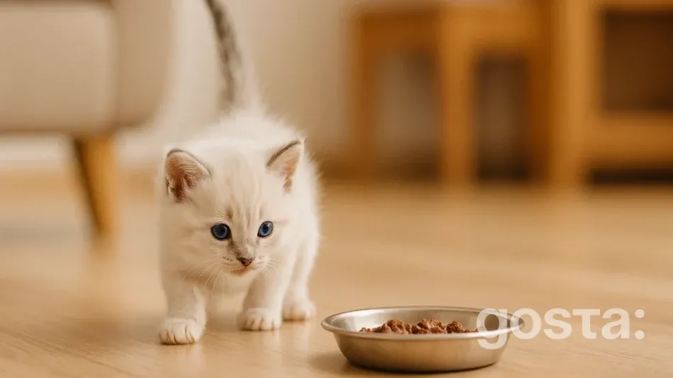 Чим годувати кошеня та як часто