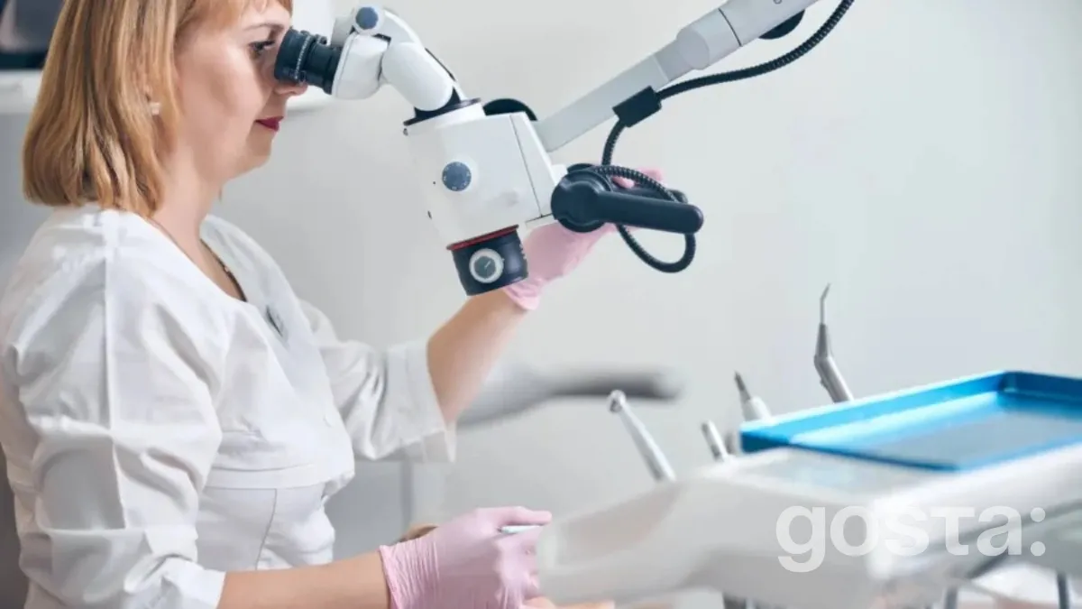 Лікування зубів під мікроскопом