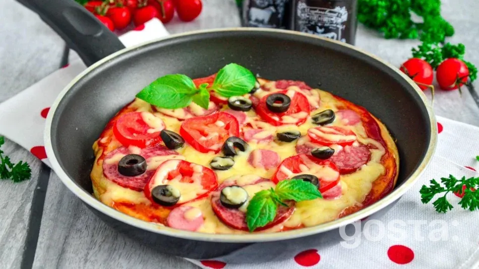 Skillet pizza recipe