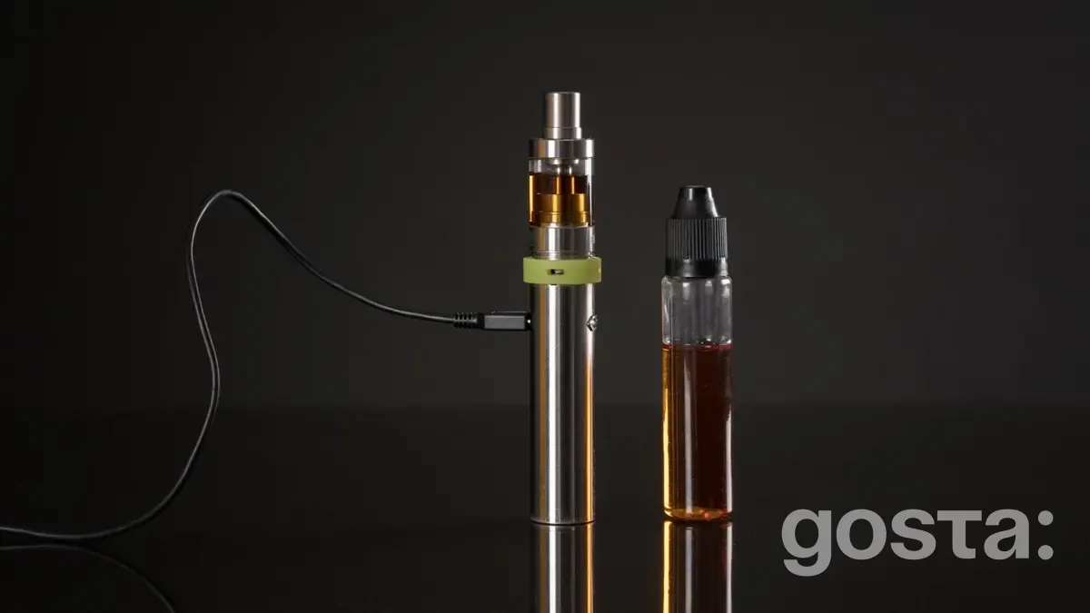 Паріння під час зарядки ПОДу