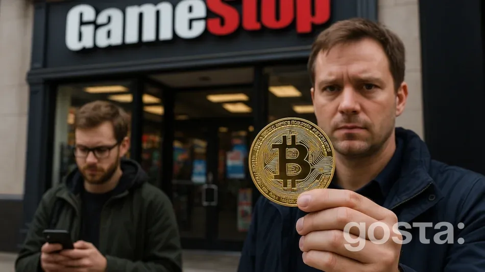 GameStop робить ставку на біткоїн: перша велика покупка криптовалюти