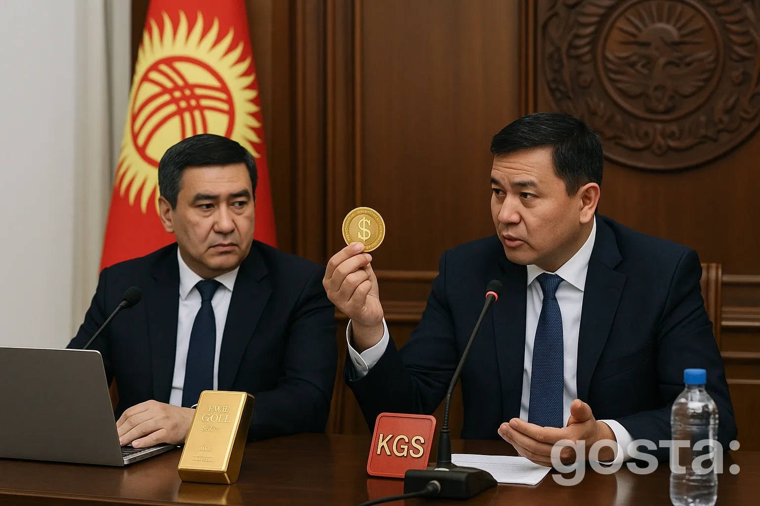 Киргизстан запустив стейблкоїн USDKG, забезпечений золотом