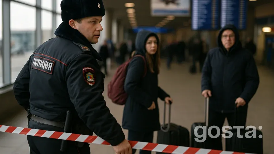 Закриття аеропортів у Росії через атаку дронів