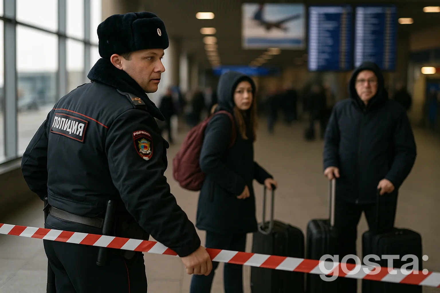 Закриття аеропортів у Росії через атаку дронів