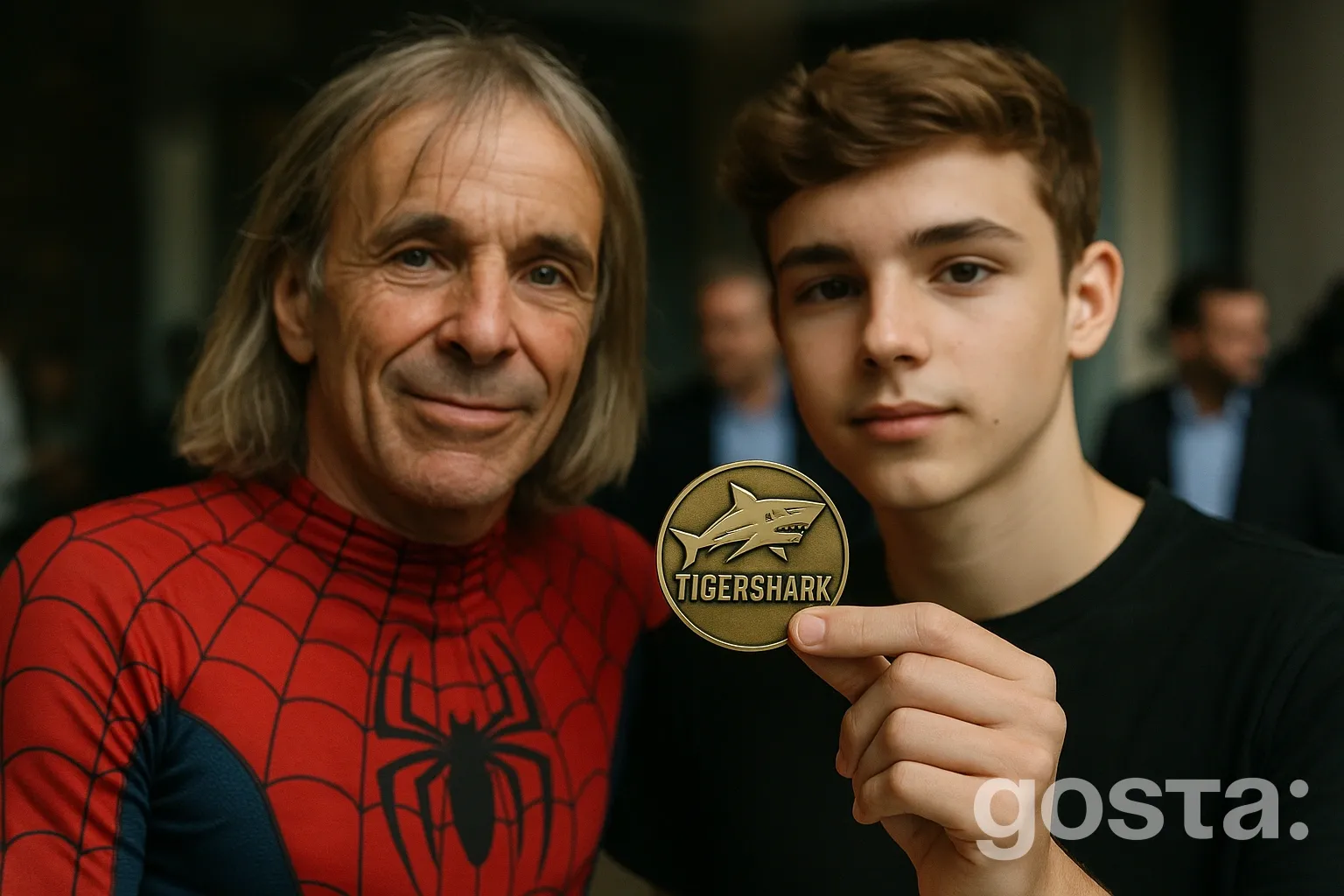 Ален Робер і його син підкорили хмарочос в Іспанії в рамках акції Tigershark